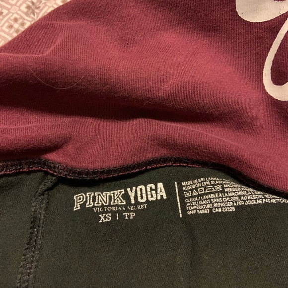 PINK Yoga Leggings - Picture 2 of 2